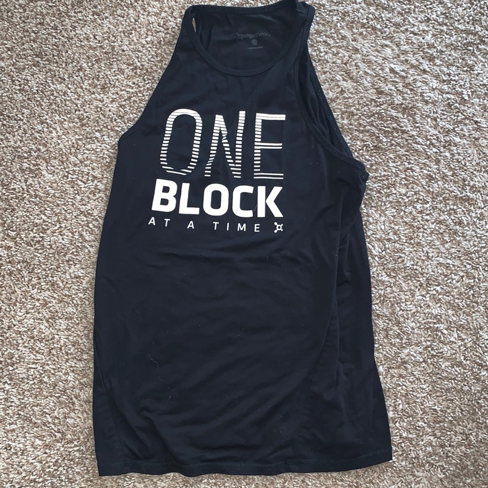 Orangetheory Black Racerback Tank